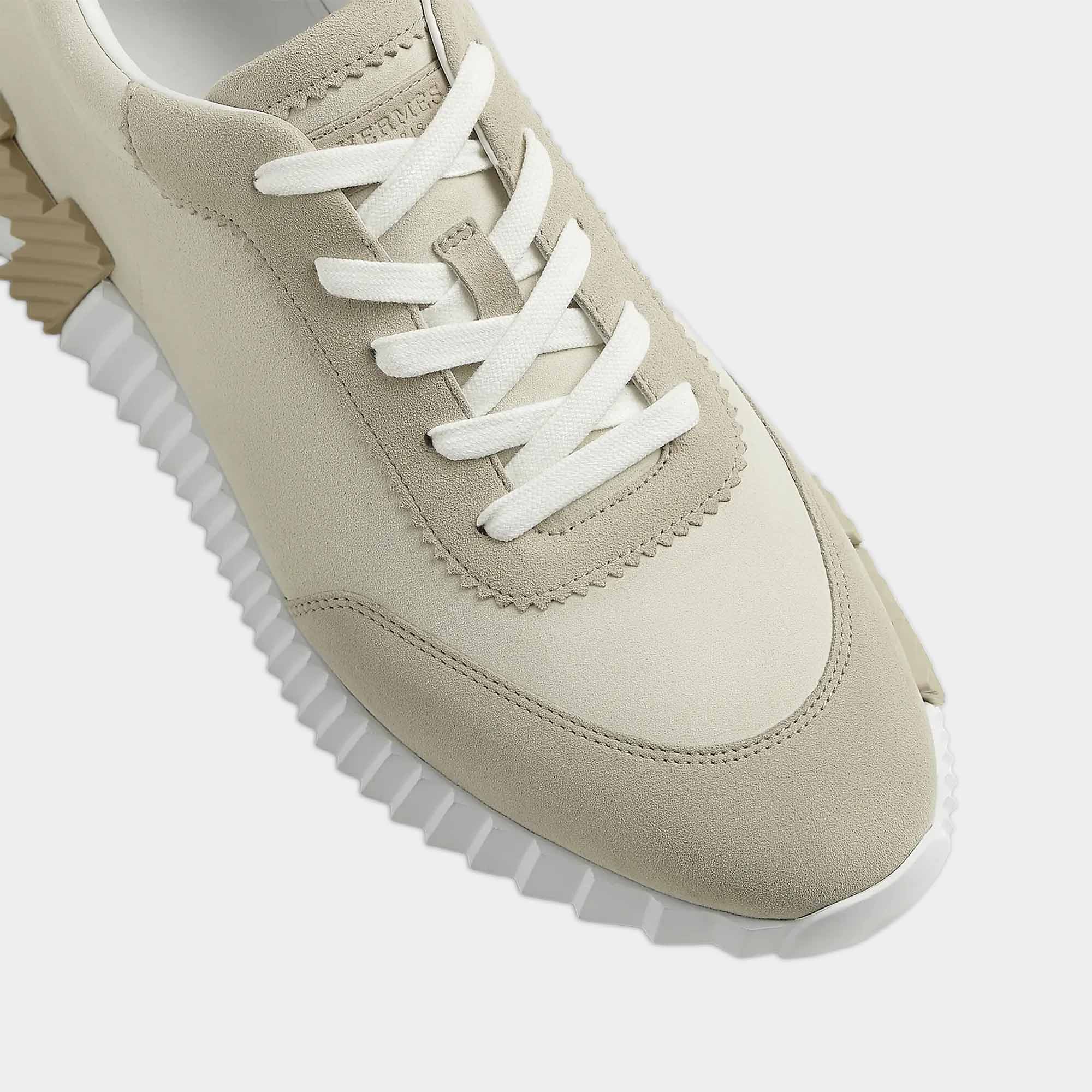 Hermes Paris Bouncing Sneaker Beige Glaise Beige Esquisse