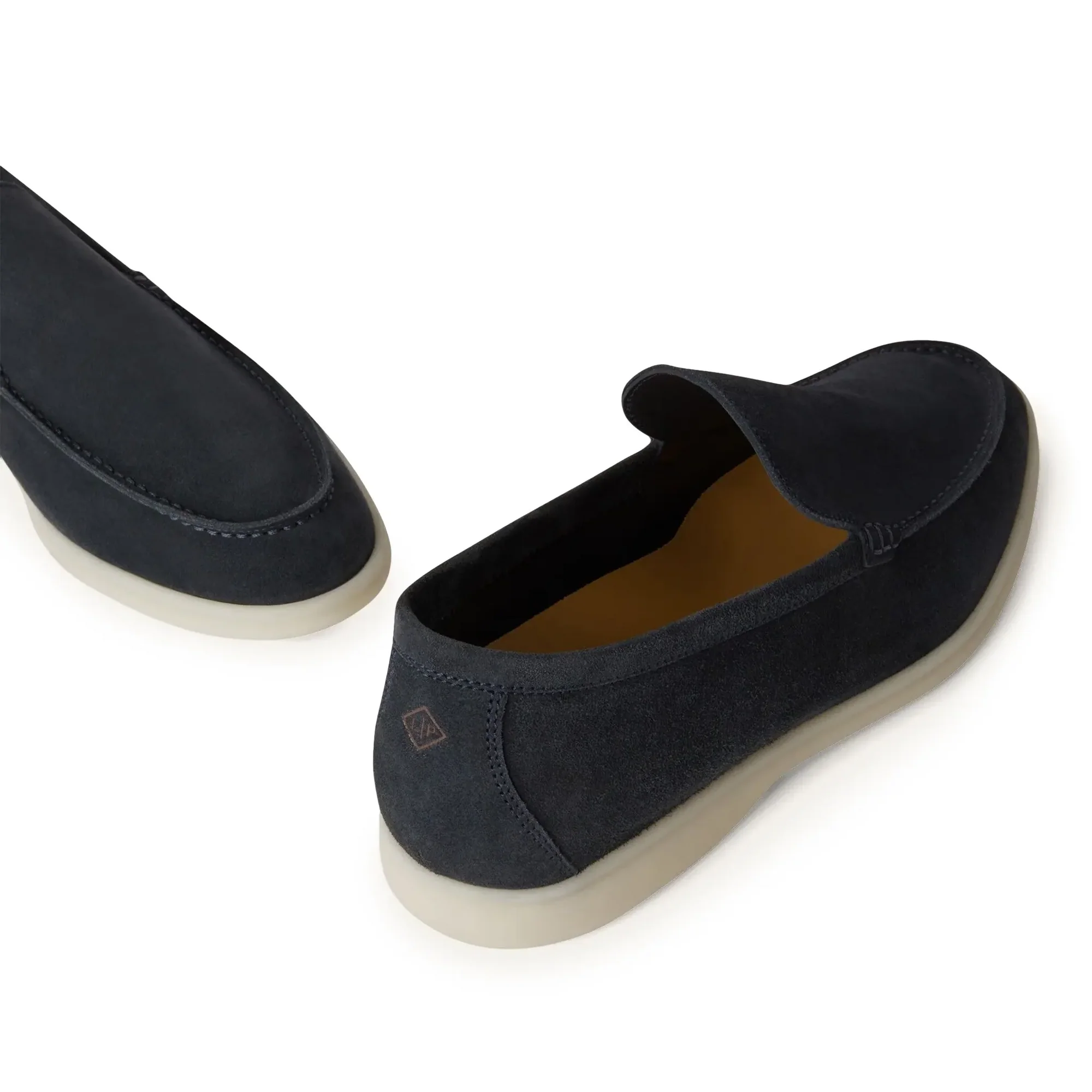 Summer Walk Suede Classic Blue Loafers