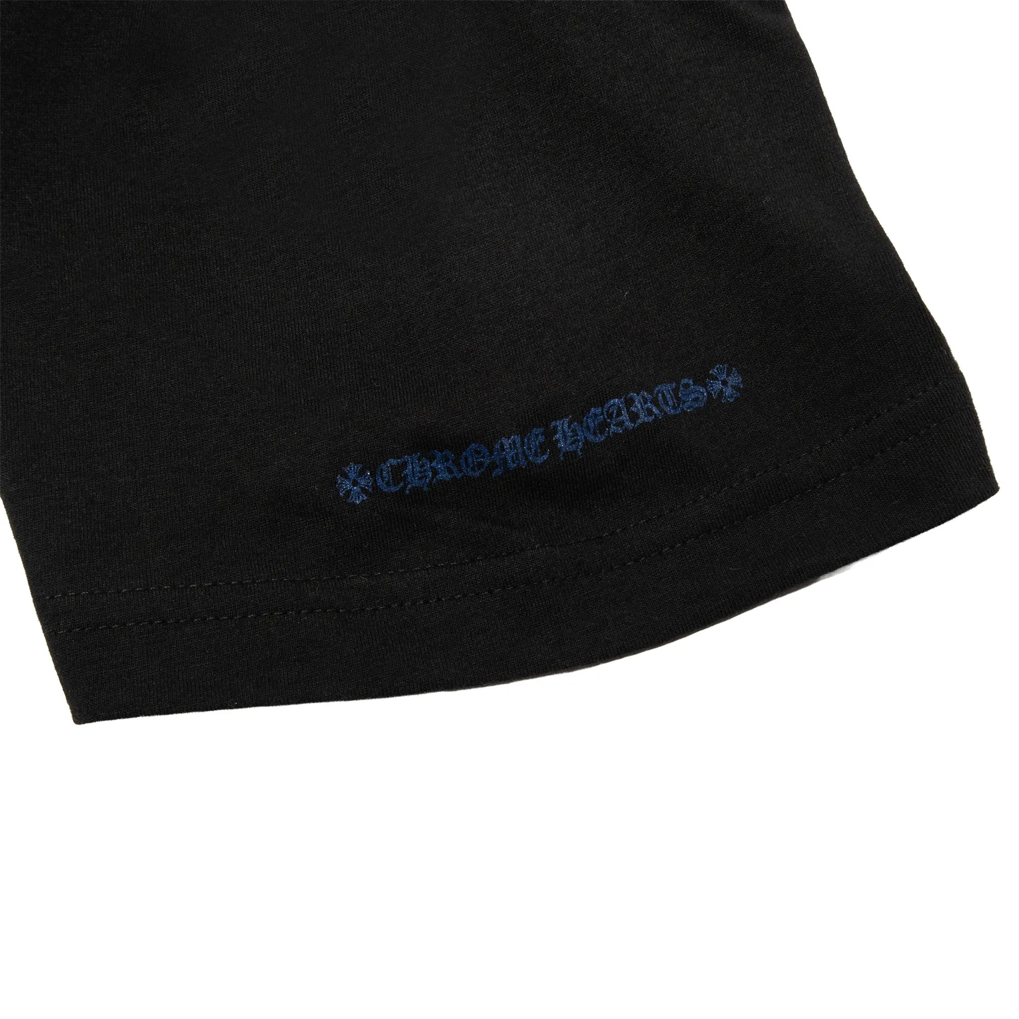 1988 Neck Logo Black Blue T Shirt
