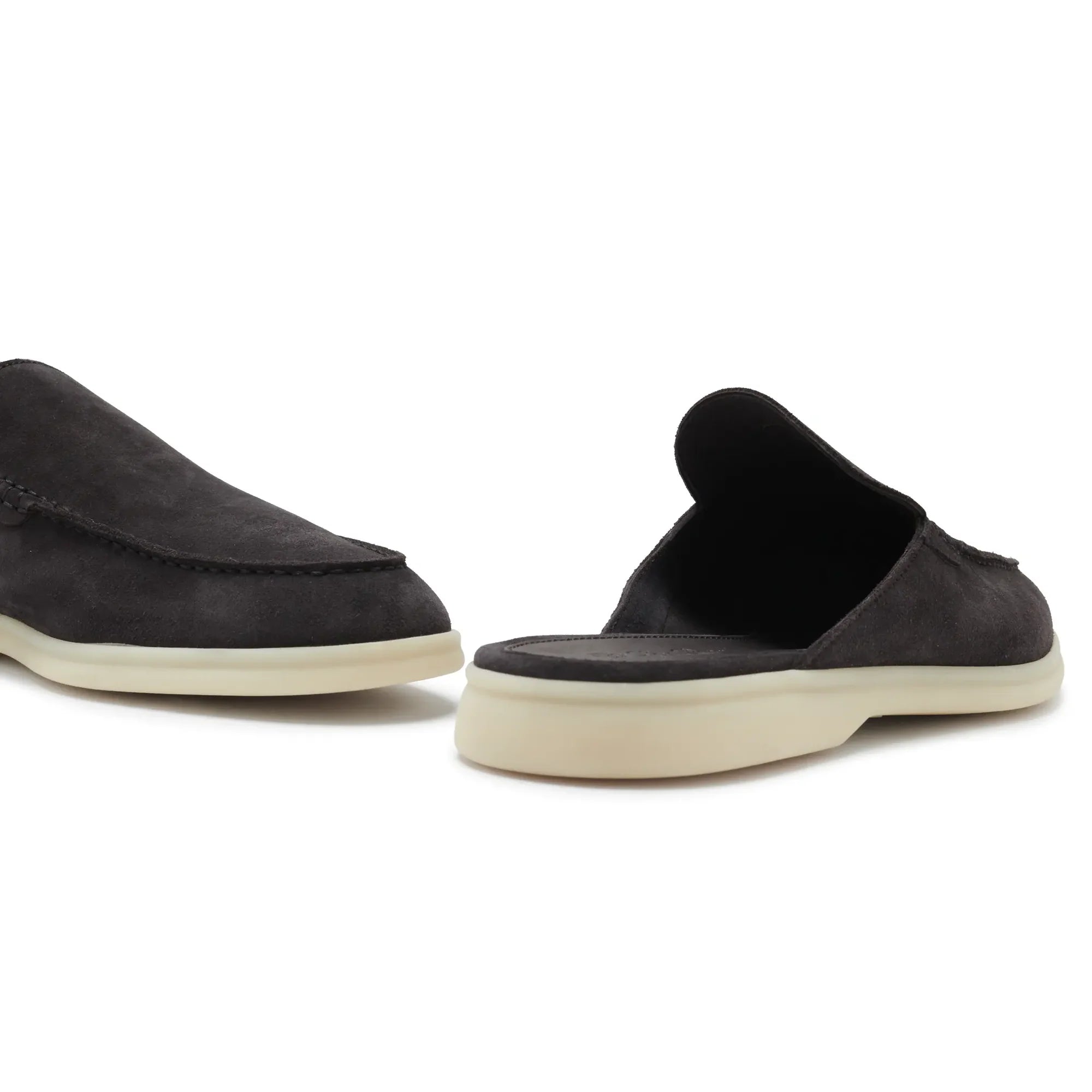 Babouche Walk Suede Ink Loafers