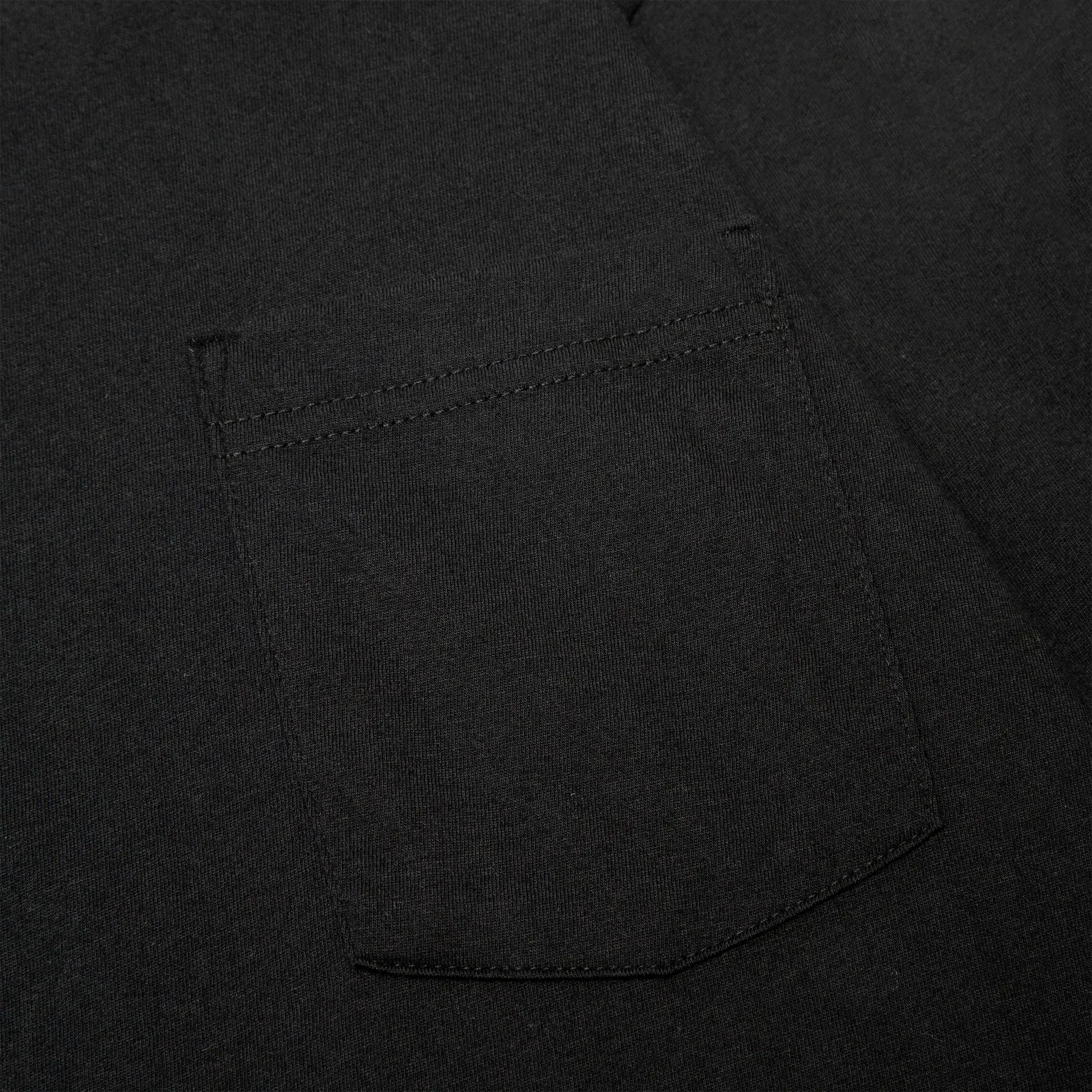 1988 Neck Logo L/S Black Blue T Shirt