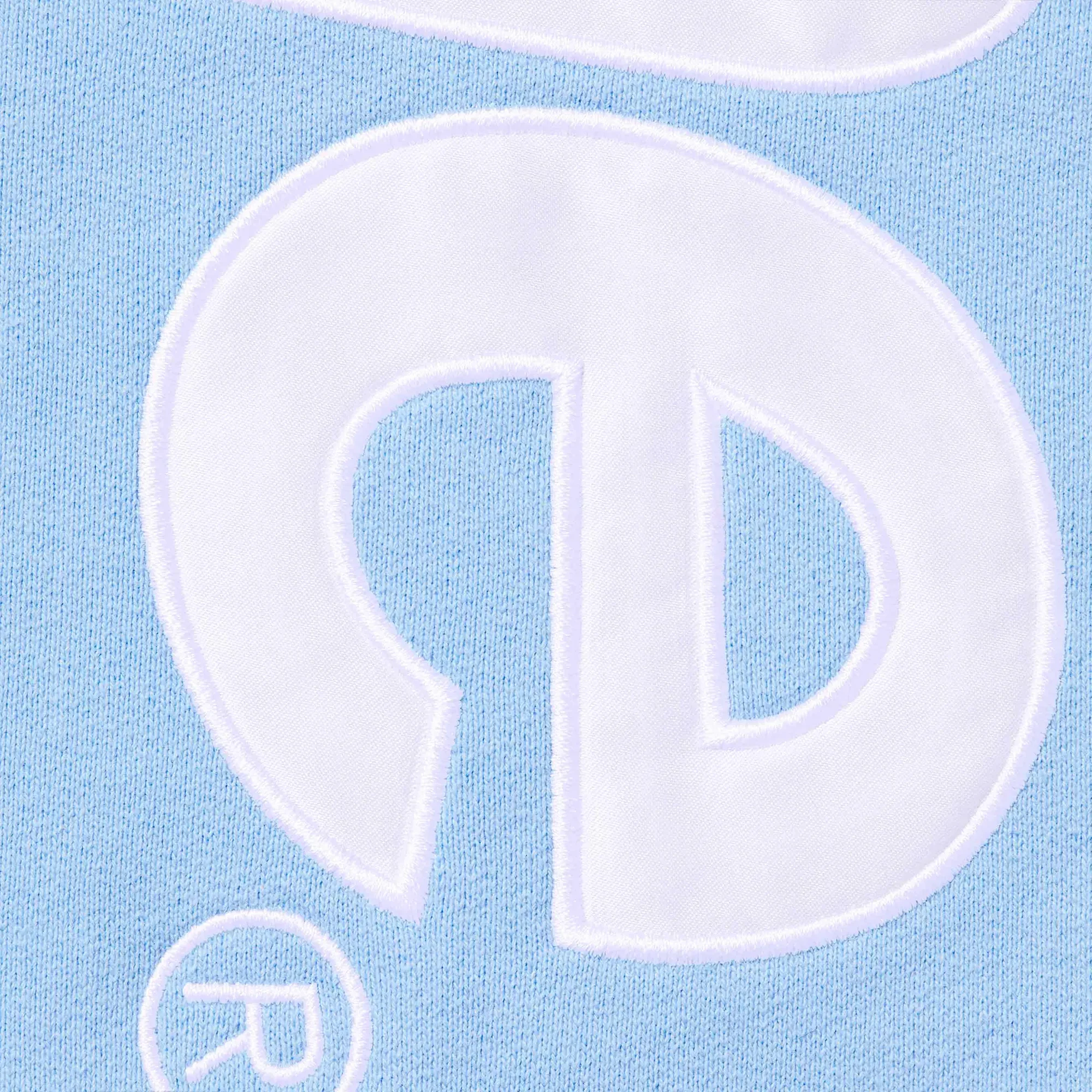 Satin Applique Light Blue Hoodie & Sweatpants (FW24)